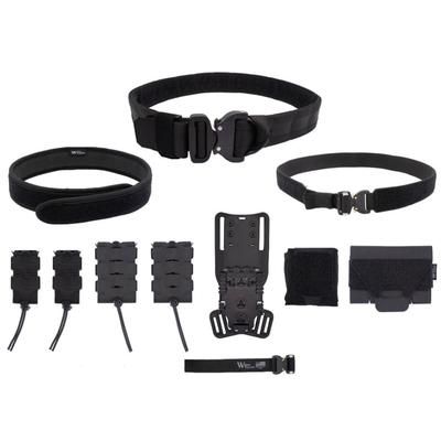 Wilder Tactical Urban Elite Kit w/ 500D Extended Dump Pouch Right Black 28-32 UEKBKEXSM