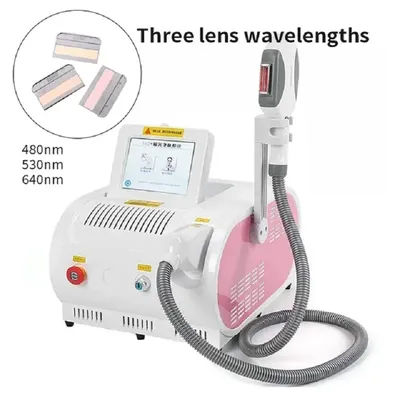 Portable IPL Laser OPT Machine Skin Rejuvenation Hair Removal Machine E-Light Beauty Salon