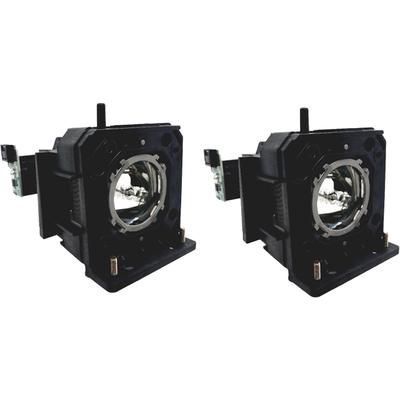 Jaspertronics™ Original Lamp & Housing TwinPack for the Panasonic PT-DW830W Projector - 1 Year Warranty