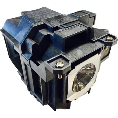 Jaspertronics™ Original Lamp & Housing for the Epson Powerlite 525W Projector - 1 Year Warranty