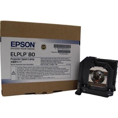 Epson Original Lamp & Housing for The Powerlite 585W Projector - 1 Year Warranty