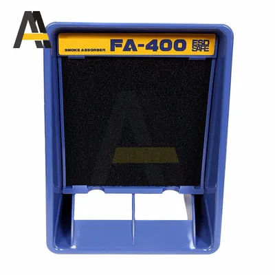 Absorbeur de fumée en fer à souder 220V/110V FA-400, extracteur de fumée ESD, Instrument pour fumer avec 5 éponges filtrantes à charbon actif gratuites