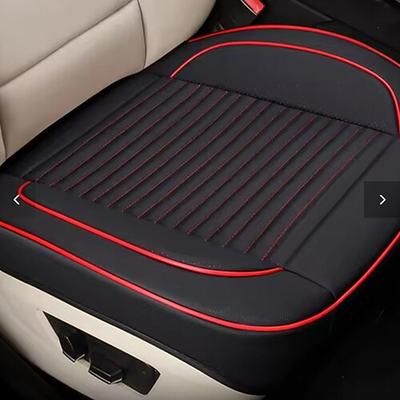 nuovo cuscino in pelle per auto di lusso, 3D, tridimensionale, avvolgente, coprisedile singolo, indossabile, traspirante, per tutte le stagioni