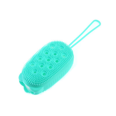 Silicone Bubble Bath Brush Green