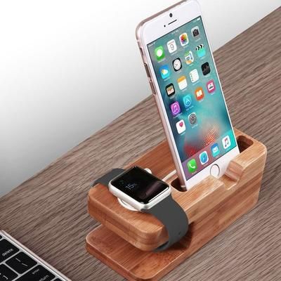 Multi Device Wooden Charging Station & Organizer Multi Device Wooden Charging Station & Organizer