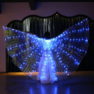 Belly Dance LED ISIS Wings Blue L (150 175cm)