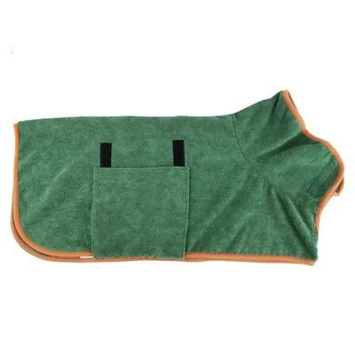 Microfiber Dog Bathrobe: Prevent Water Splashes, Absorbent Pet Towel For Dogs & Cats S 2
