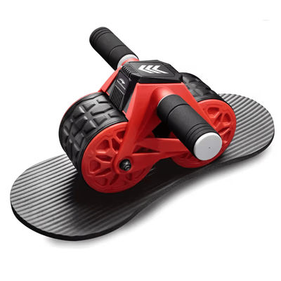 Leikefitness Core Trainer Pro Ab Roller With Automatic Rebound And Intelligent Display red