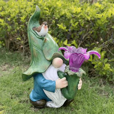 Solar Powered Gnome Garden Ornaments Set Sustainable, Festive, And Fun Decorative Lights Borwass