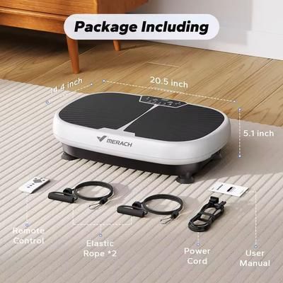 EMS Vibration Plate Exercise Machine For Lymphatic Drainage And Weight Loss white