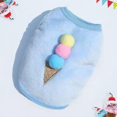 Warm Fleece Pet Coats For Small Dogs & Cats: Cute Winter Clothing L 5