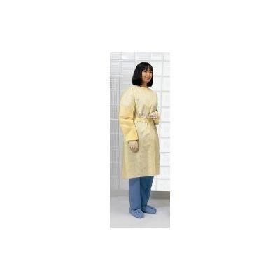 Protective Procedure Gown One Size Fits Most Yellow NonSterile Not Rated Disposable (534597_PK)