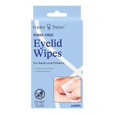 Foster & Thrive Eyelid Cleanser 30 per Box Wipe (1238988_BX)