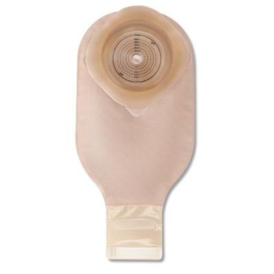CeraPlus Ostomy Pouch One-Piece System 12 Inch Length Soft Convex, Trim to Fit Up to 2-1/8 Inch Stoma Drainable (1213074_BX)
