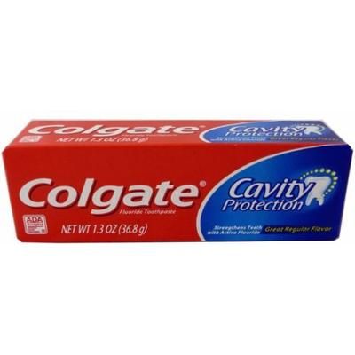 Colgate Cavity Protection Toothpaste Regular Flavor 1 oz. Tube (1004084_CS)