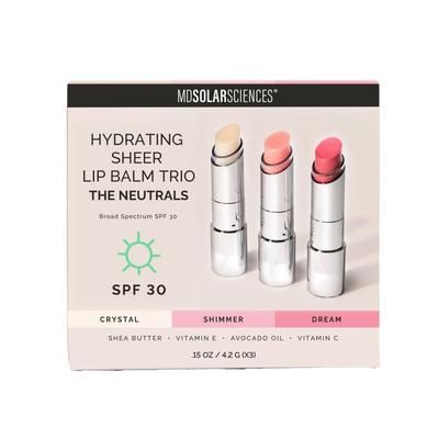 MDSolarsciences Hydrating Sheer SPF 30 Tinted Lip Balm Set with Sunscreen .15 oz. Tube (1241910_EA)