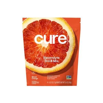 Cure Oral Electrolyte Solution Blood Orange Flavor 0.27 oz. Electrolyte (1267699_PK)