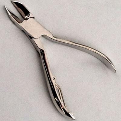 Econo Nail Clipper Straight Concave Jaw 4-1/2 Inch Length Chrome (979793_EA)