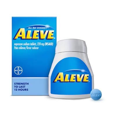 Aleve Pain Relief 220 mg Strength Naproxen Sodium Tablet 24 per Bottle (1194724_BT)