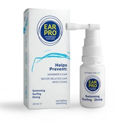 Ear Pro Ear Waterproof Spray 20 mL Liquid Medical Grade Mineral Oil / High Grade Organic Oregano Oil (1214046_EA)