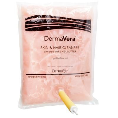 DermaVera Shampoo and Body Wash 1,000 mL Dispenser Refill Bag Scented (576311_EA)
