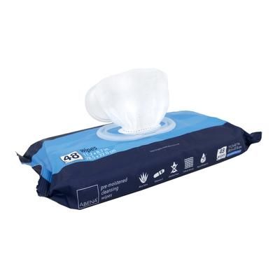 Abena Personal Cleansing Wipe Soft Pack Scented 48 Count (1065805_CS)