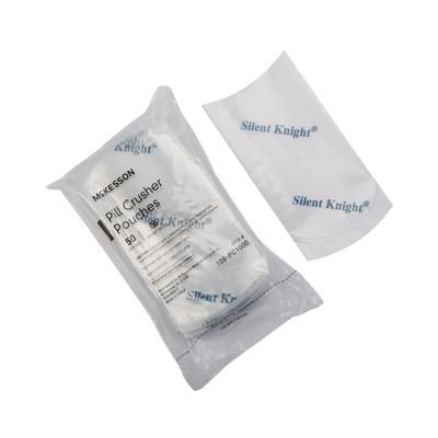 McKesson Silent Knight Pill Crusher Pouch 2 X 4-1/2 Inch, Clear, Plastic (1019769_BX)