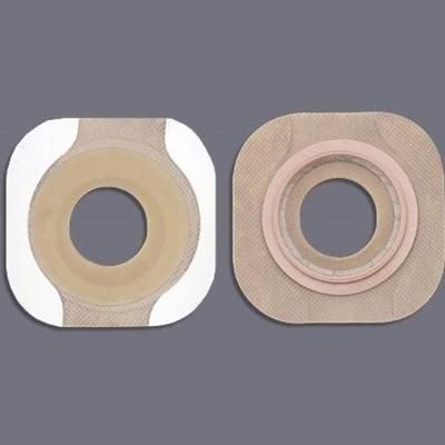 New Image FlexWear Ostomy Barrier Precut, Standard Wear Adhesive Tape 57 mm Flange Red Code System 1-3/4 Inch Opening (569774_EA)