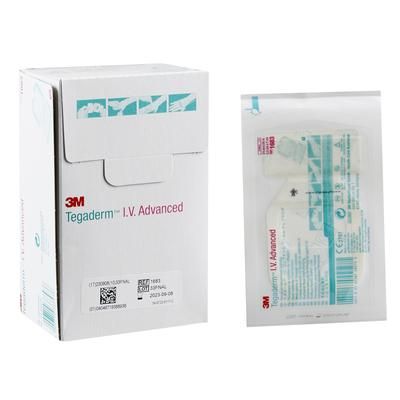 3M Tegaderm I.V. Dressing Film 2-1/2 X 2-3/4 Inch Sterile (761469_CS)