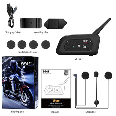 EJEAS V6 Pro Plus Motorcycle Bluetooth Intercom Headset 1 Pc