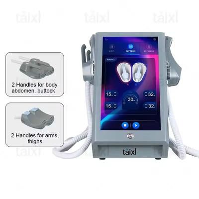 6500W RF Body Sculpt Machine Electromagnetic Muscle Stimulator Slimming Device uk 4 Handle Rf