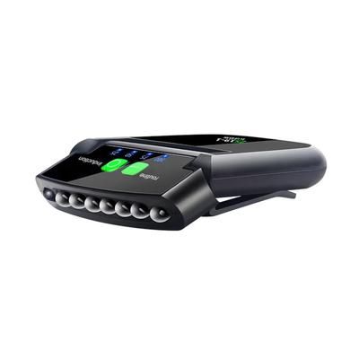 Mini LED Headlamp Clip On Cap Hat Light, USB Rechargeable Head Torch For Fishing, Camping, And Outdoor Activities black