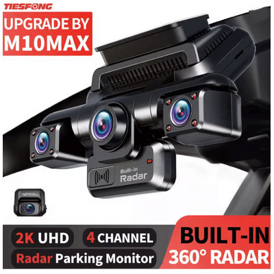 UltimateGuard 4 Channel 4K 360 Dash Cam With Radar Parking Monitor 256 Gb