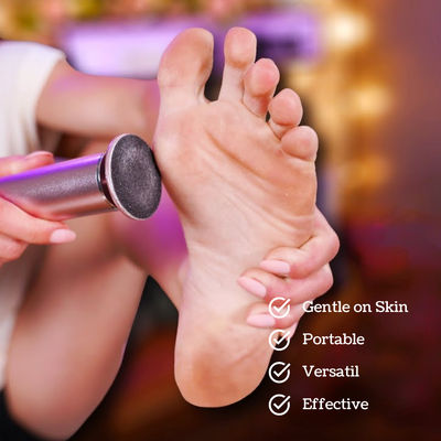 Professional Electric Foot File Callus Remover With Speed Control Pink