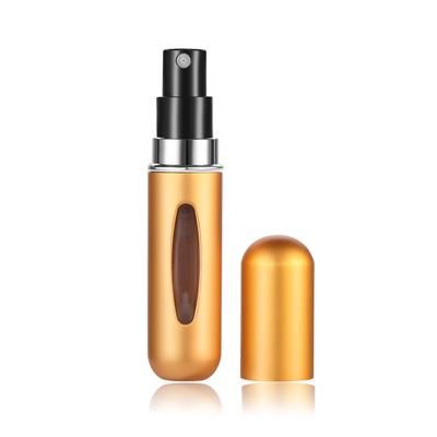 Mini 5ml Refillable Perfume Spray Bottle, Portable Atomizer Scent Pump Cosmetic Container For Travel, Purse, Gift no.5 5ml