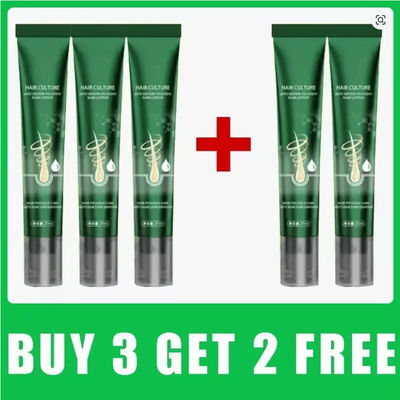 Fast Acting Hair Growth Oil Natural Anti Hair Loss Serum For Baldness And Postpartum Regrowth 5 Pcs