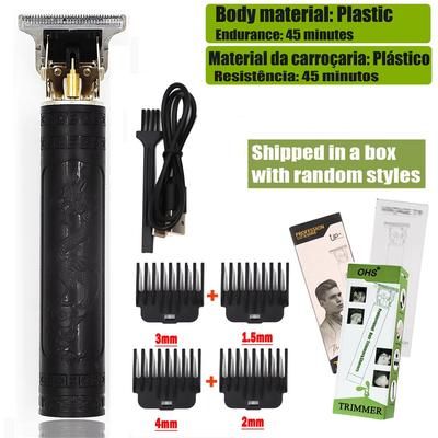 T9 Electric Hair And Beard Trimmer 0mm Precision Cordless Clipper For Men Grooming And Haircuts ohs X1 Dragon