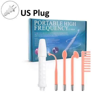 4 in 1 High Frequency Facial Wand For Acne Treatment And Skin Rejuvenation us Plug