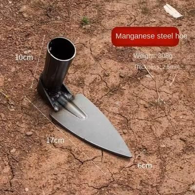 Forged Steel Garden Hoe For Digging And Weeding In Soil And Flower Beds style 1