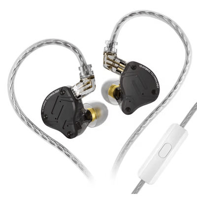 KZ ZS10 Pro 2 Hybrid In Ear Earphones black With Mic