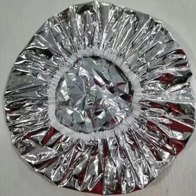 Portable Hair Salon Self Heating Cap, Tin Foil Steam Hair Mask For Deep Conditioning & Oil Baking Treatment white