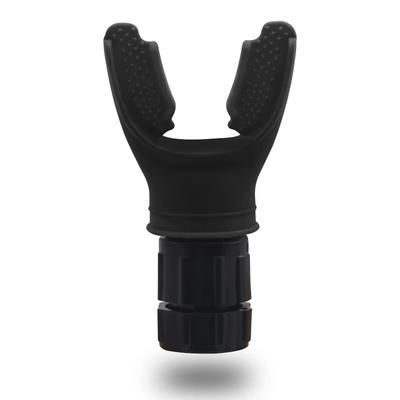 Breathing Exercise For Lungs Portable Breath Fitness Exerciser Device With Adjustable Resistances For Endurance Workout black