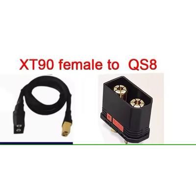 Adjustable Smart Battery Charger 10V92.4V For Li ion, Lifepo4 And Lead Acid Packs 3a To 15a Charger qs8 Male