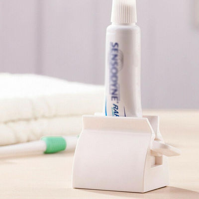 Ultimate Toothpaste Squeezer | Durable Toothpaste Saver & Dispenser Roller White