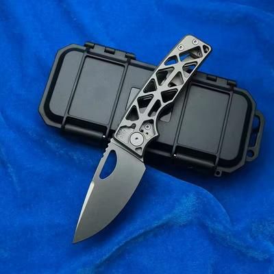 Precision VG10 Folding Knife With Titanium Handle d