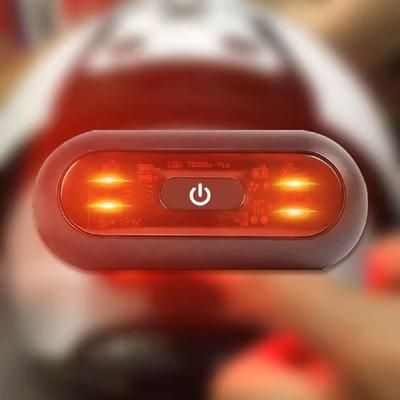 Rechargeable Helmet LED Taillight Waterproof Safety Signal Lamp Rechargeable Helmet LED Taillight Waterproof Safety Signal Lamp