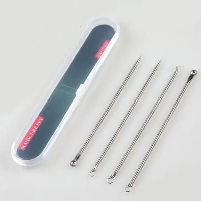 Stainless Steel Acne Needle Set, Dual Purpose Pimple Remover Tools For Clear Skin silver