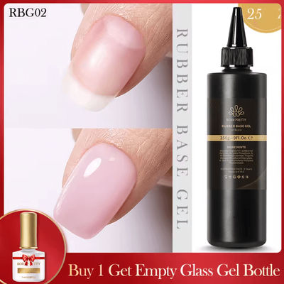 BORN PRETTY 10 In 1 Glue Gel Nail Polish With Rubber Base And Super Bright Top Coat rubber Base 08