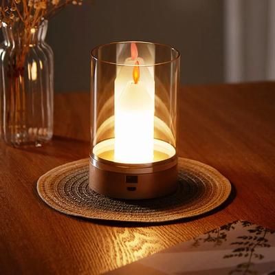 Gesture Sensor Candlelight Lamp, Intelligent Motion Sensor Led Night Light, Flameless Wick Candles Light Gesture Sensor Candlelight Lamp, Intelligent Motion Sensor Led Night Light, Flameless Wick Candles Light