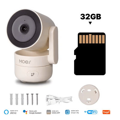 SecureHome 4MP Smart Indoor Pan Tilt Security Camera smart Camera 32g